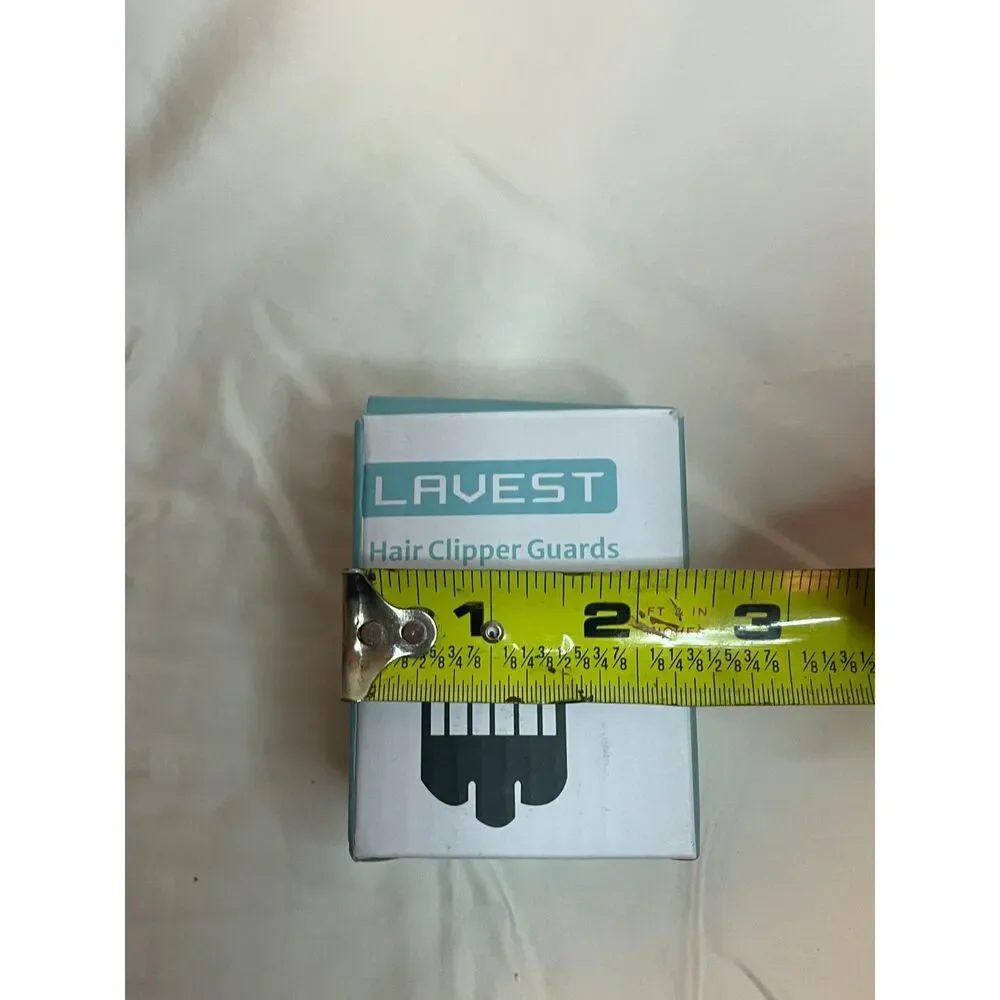 Lavest Clipper Guards Set Compatible with Most Wahl Clippers 1/16